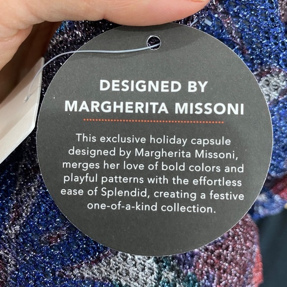 NEW Spendid X Margherita Missoni sparkly dress - Picture 8 of 9